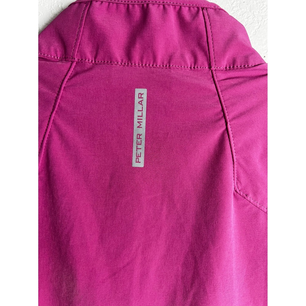 Peter Millar Crown Crafted Quarter Zip Pullover Jacket Size Med Golf Outdoors - Picture 7 of 11